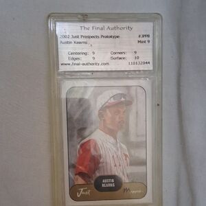 Kids Trading Card - Red and White